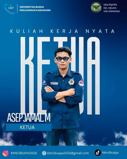 Pengurus — Ketua, Wakil Ketua & Sekretaris