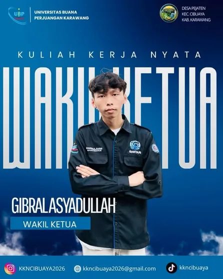 Pengurus — Ketua, Wakil Ketua & Sekretaris