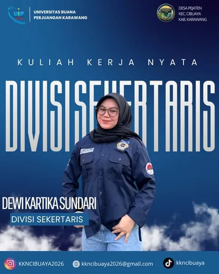 Pengurus — Ketua, Wakil Ketua & Sekretaris