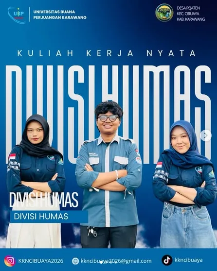 Divisi Logistik & Konsumsi, Humas, Bendahara