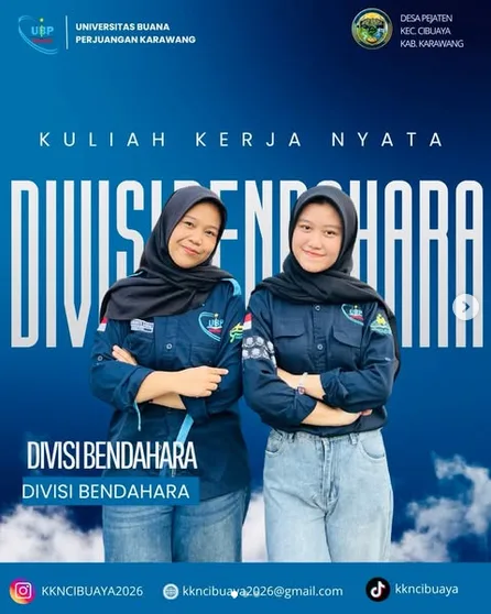 Divisi Logistik & Konsumsi, Humas, Bendahara