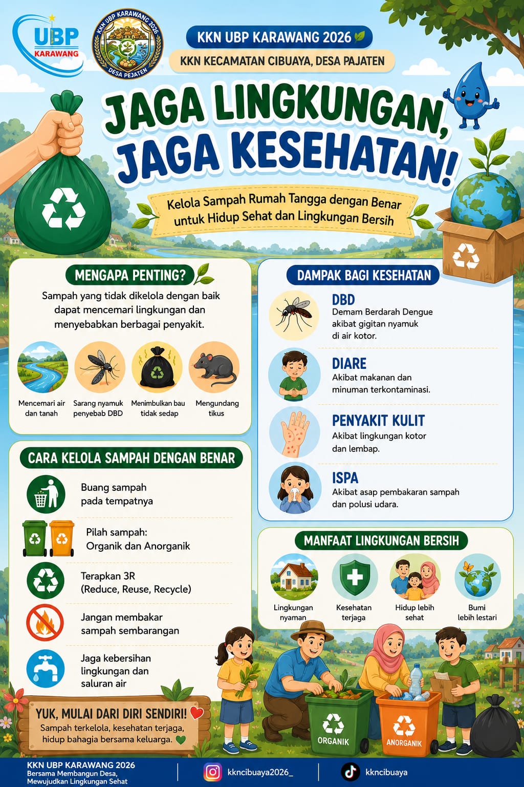 Jaga Lingkungan Jaga Kesehatan