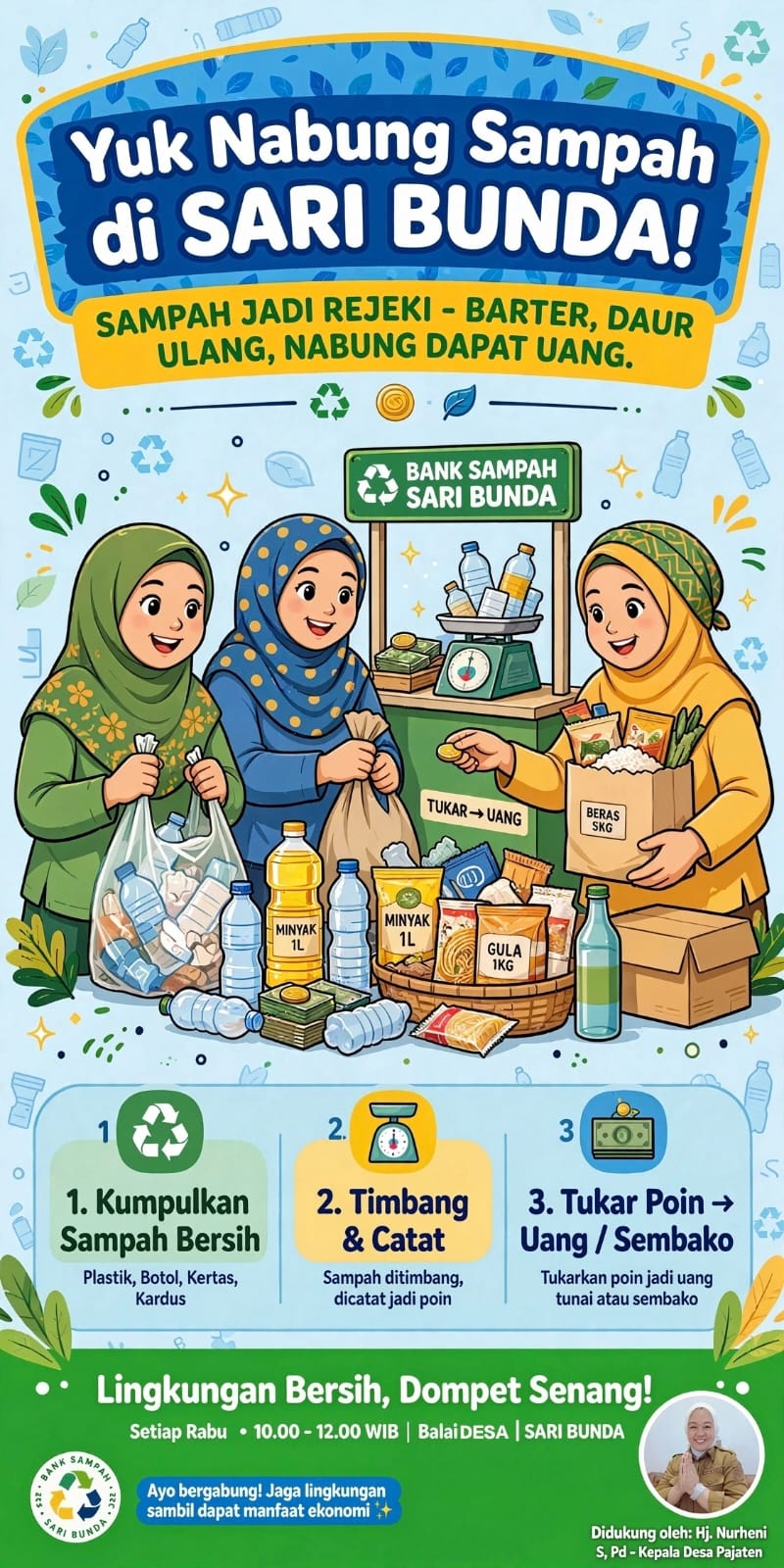 Yuk Nabung Sampah DI Sari Bunda
